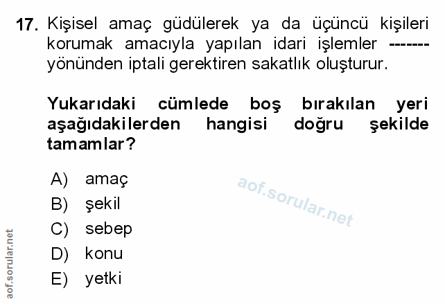 Soru 17
