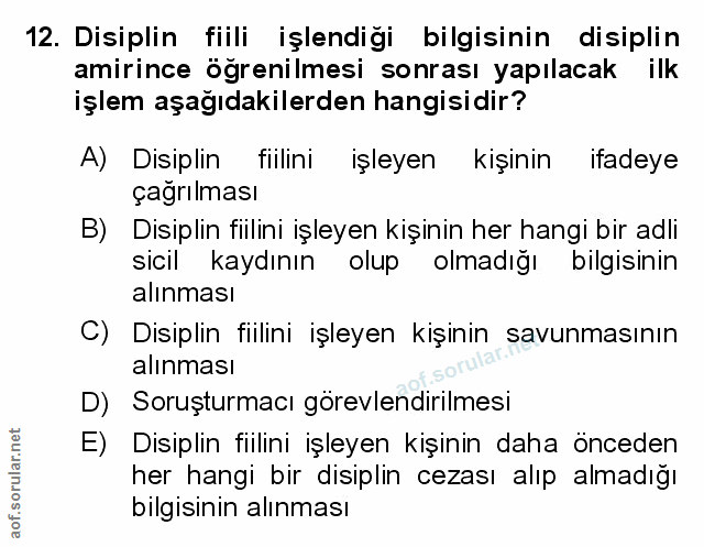 Soru 12