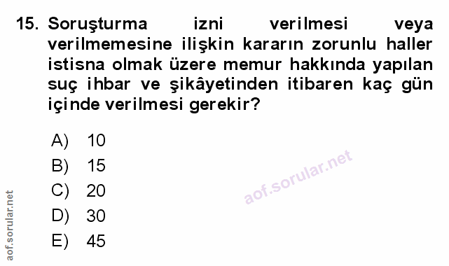 Soru 15