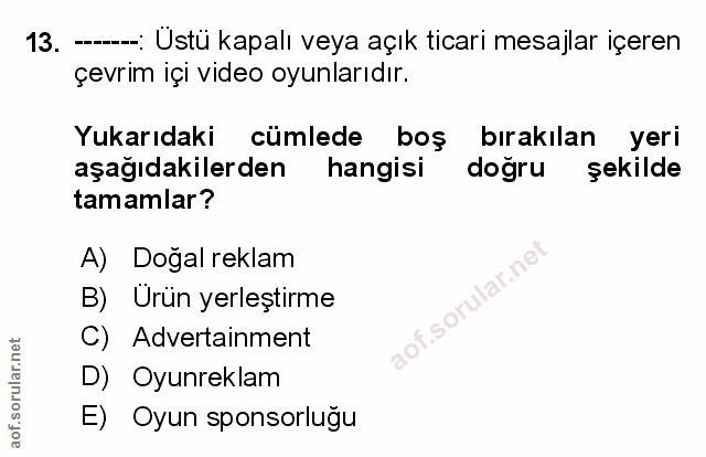 Soru 13