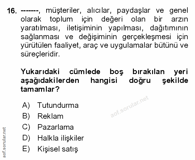 Soru 16