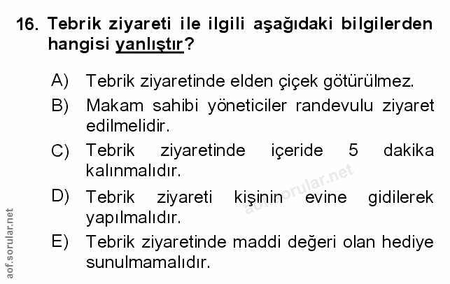 Soru 16