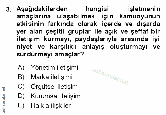 Soru 3