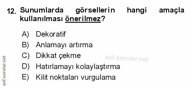Soru 12