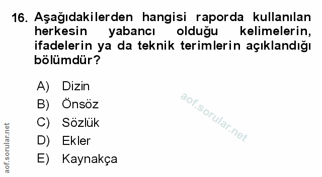 Soru 16