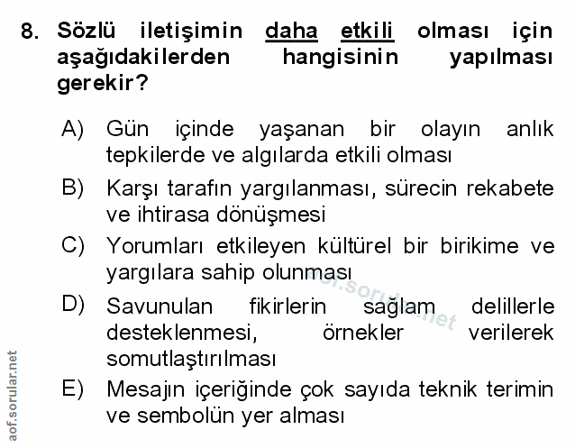 Soru 8