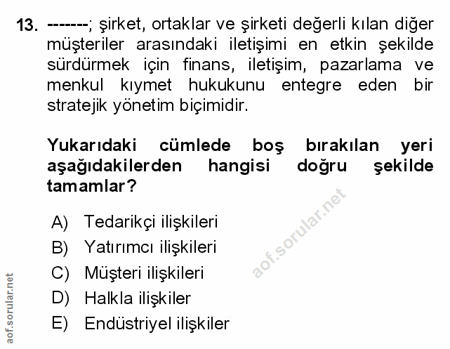 Soru 13