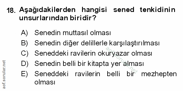 Soru 18