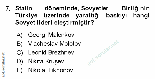 Soru 7
