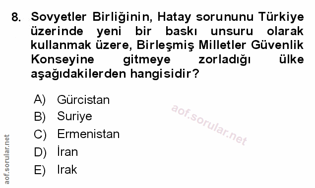 Soru 8
