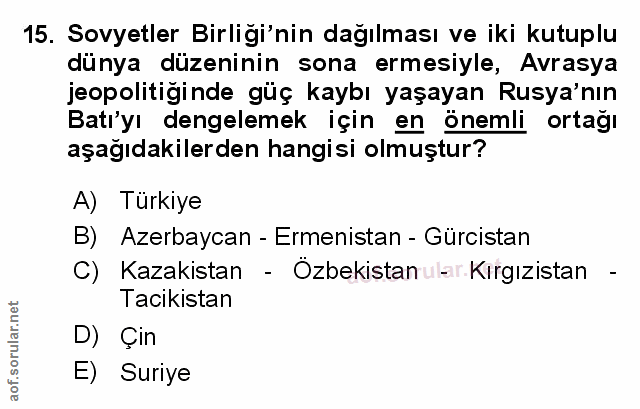 Soru 15