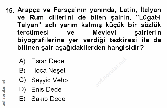 Soru 15