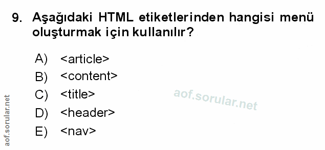 Soru 9