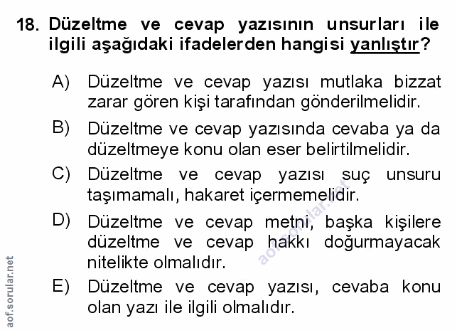 Soru 18