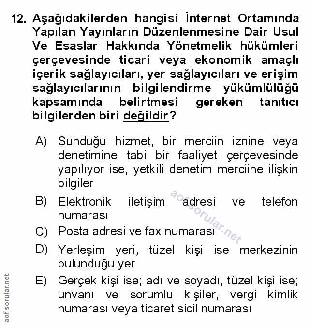 Soru 12