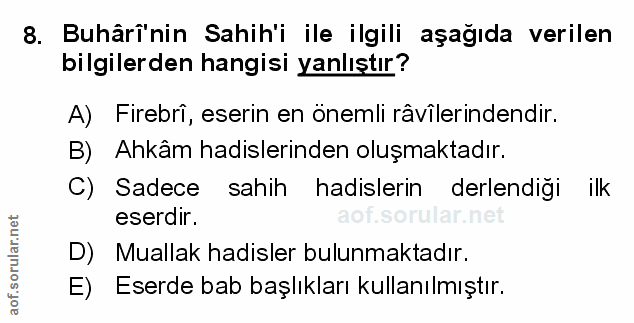 Soru 8