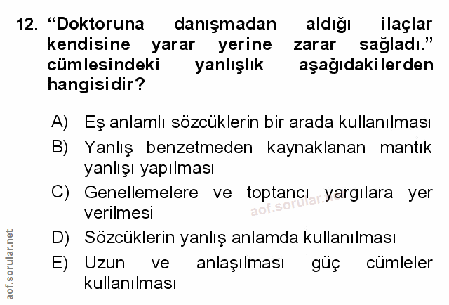 Soru 12