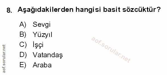 Soru 8
