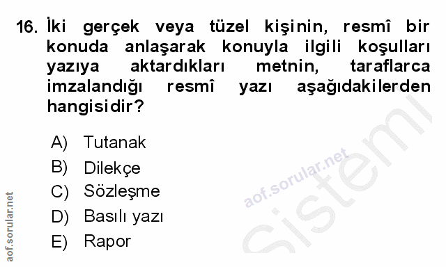Soru 16