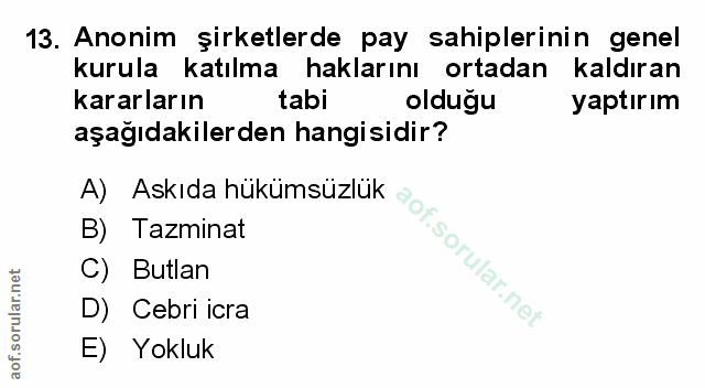 Soru 13