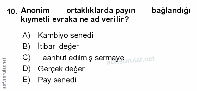 Soru 10