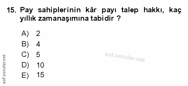 Soru 15