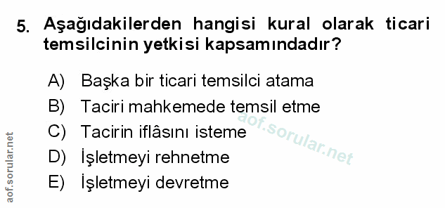 Soru 5