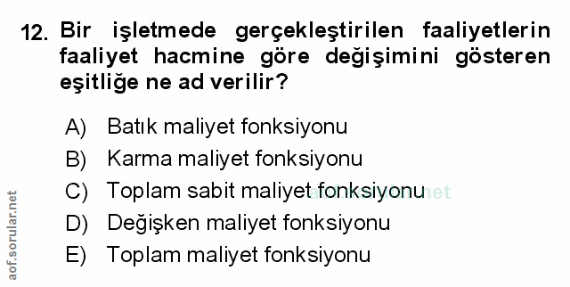 Soru 12