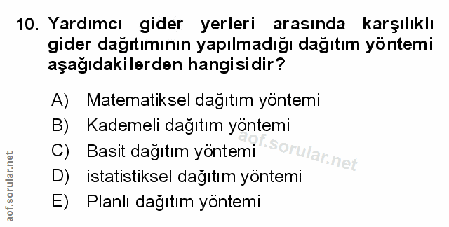 Soru 10