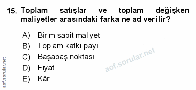 Soru 15