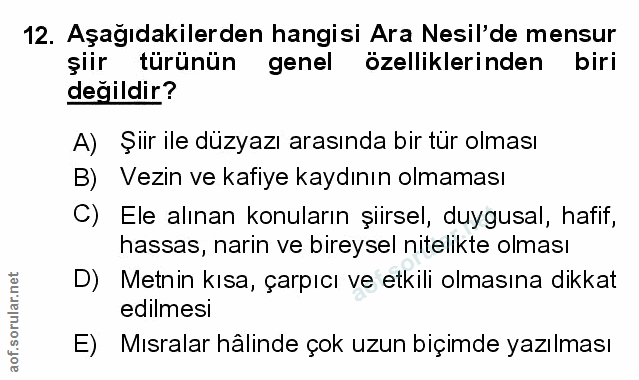 Soru 12