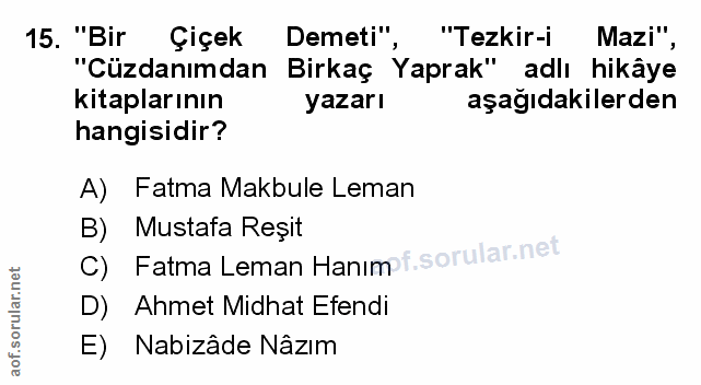 Soru 15