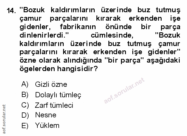 Soru 14