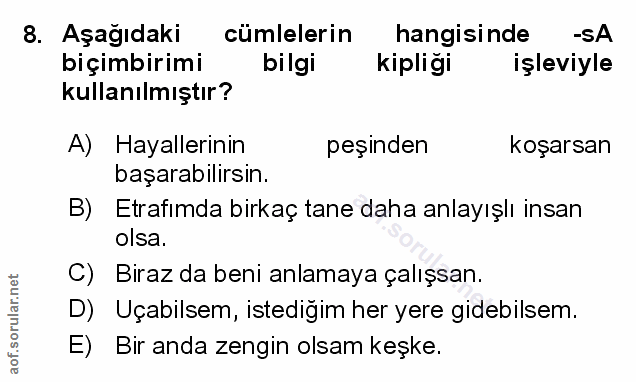 Soru 8