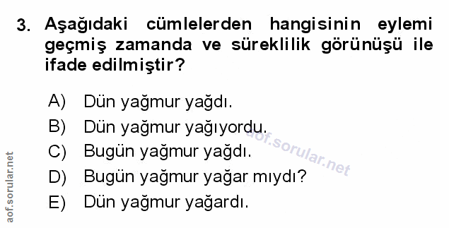 Soru 3