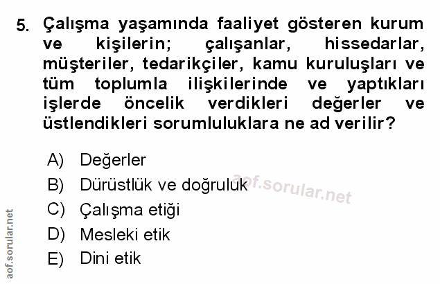 Soru 5