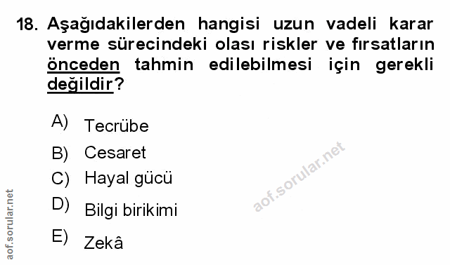 Soru 18