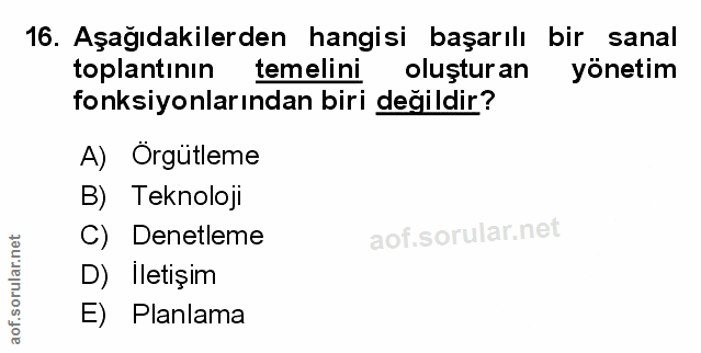 Soru 16