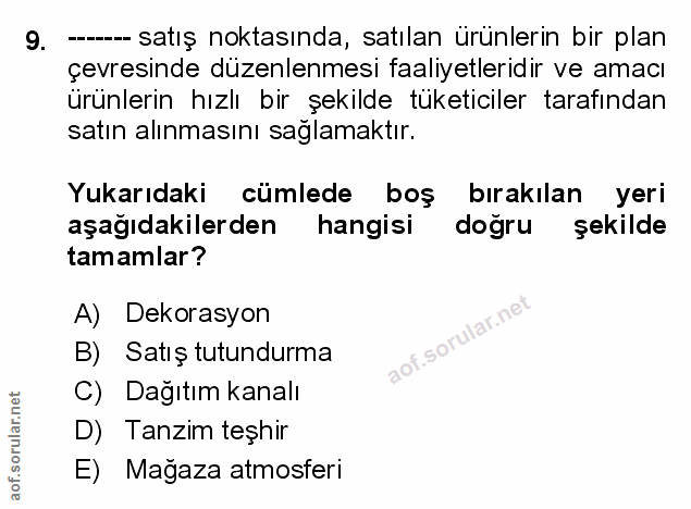 Soru 9
