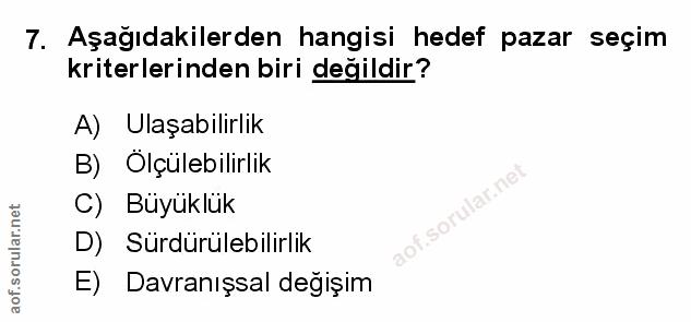 Soru 7