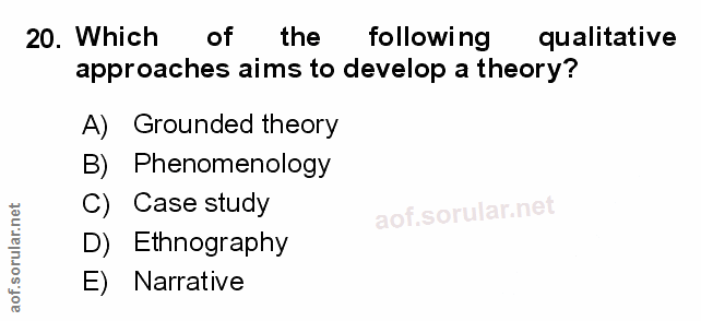 Soru 20