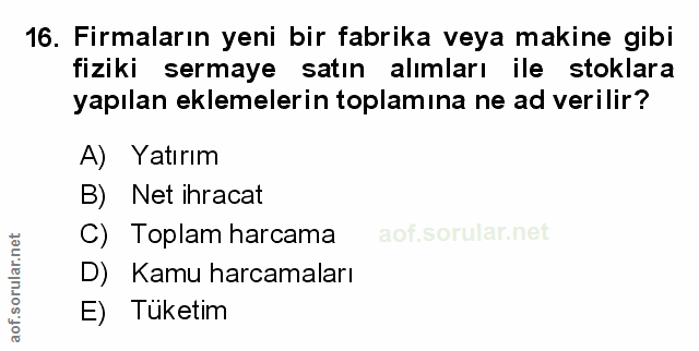 Soru 16