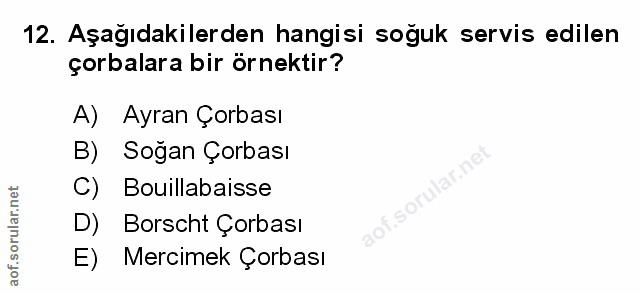 Soru 12