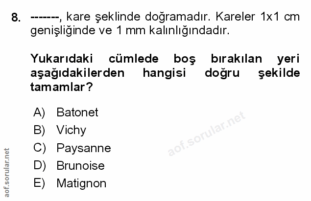 Soru 8