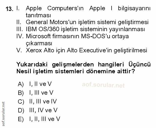 Soru 13