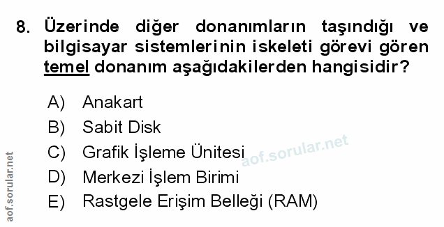 Soru 8