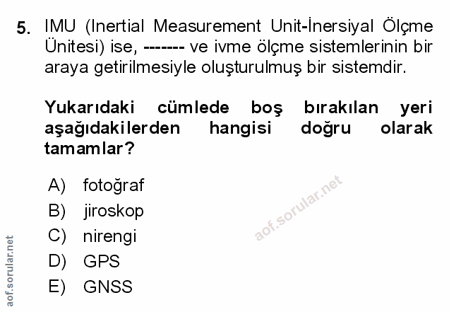 Soru 5