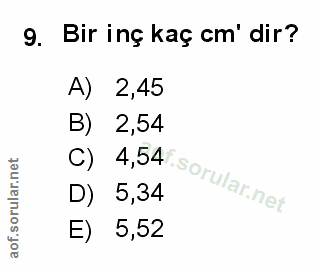 Soru 9