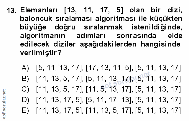Soru 13