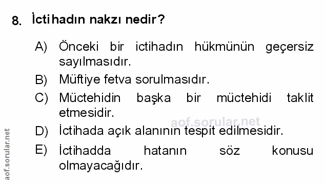 Soru 8